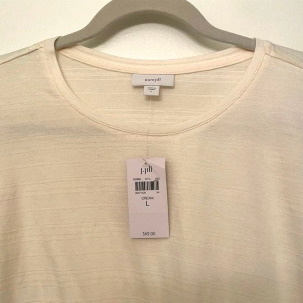 ⭐️J. Jill Cream Tunic (L)